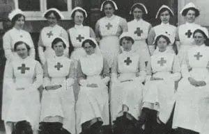Lydney Hospital Red Cross Volunteer Nurses image