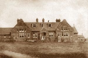 Lydney Hospital 1908 black and white photo image